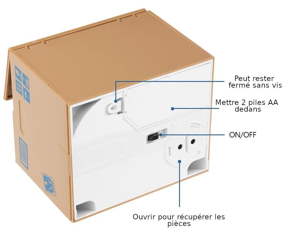 Tirelire Chat Voleur | Collection Fantastique