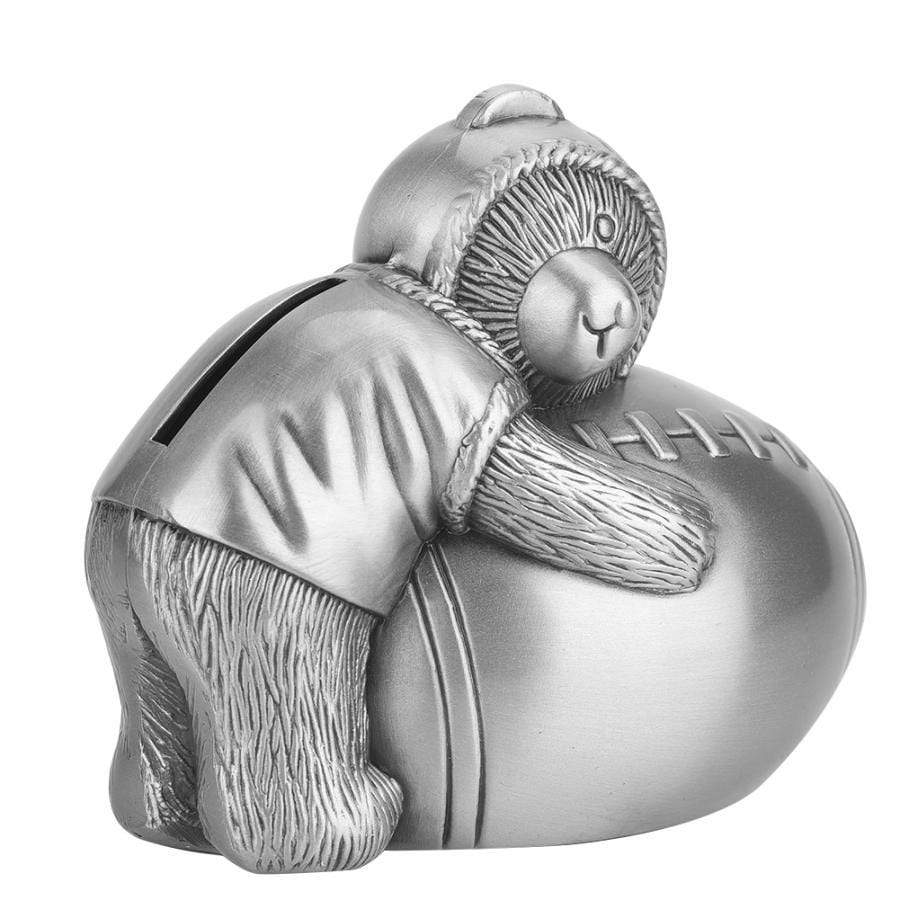 Tirelire Nounours avec Ballon | Collection Rugby