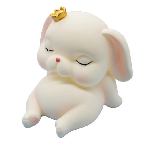 Tirelire Bébé Lapin Blanc | Animaux de la Forêt