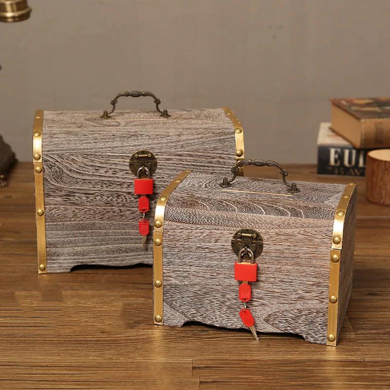 Tirelire Artisanale Bois | Collection Naturelle