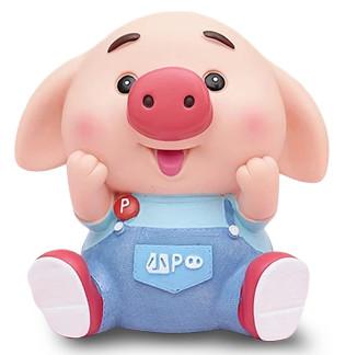 Tirelire Cochon Rose Assis | Animaux de la Ferme