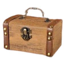 Tirelire Coffre Bois | Collection Rustique