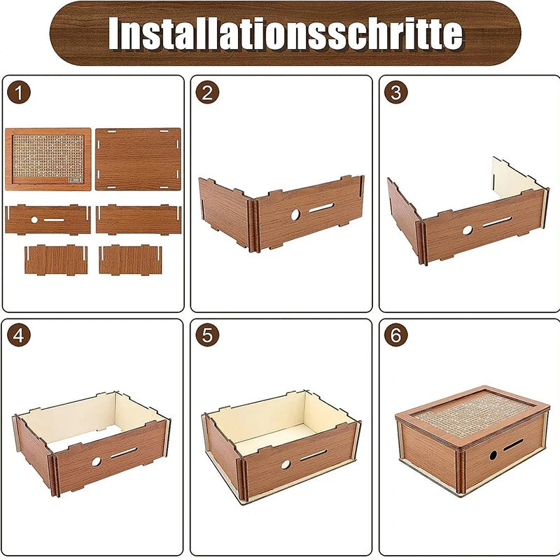 Tirelire Japonaise Bois Couleur Chêne | 2000€ à 10000€