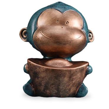 Tirelire Singe | Porte-Bonheur