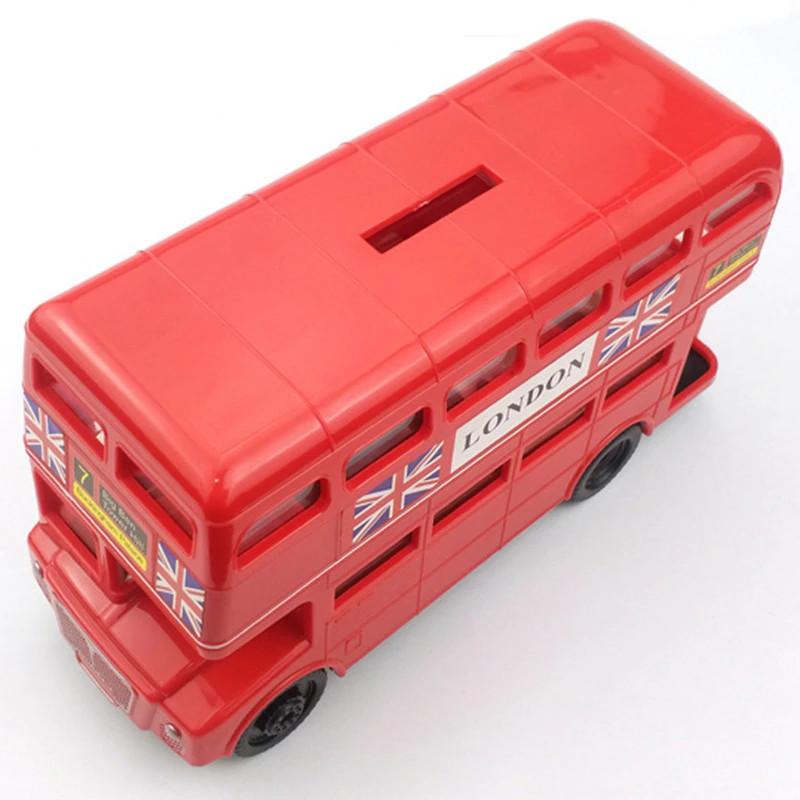 Tirelire Bus Anglais | Véhicules de Voyage