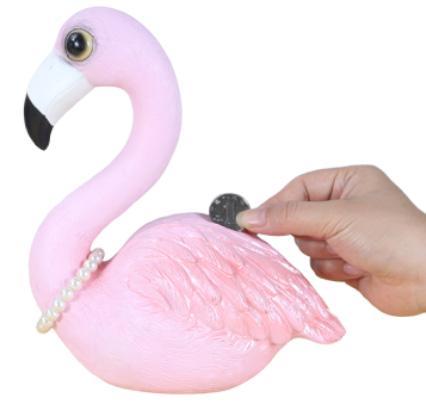Tirelire Flamant Rose | Collection Tropicale