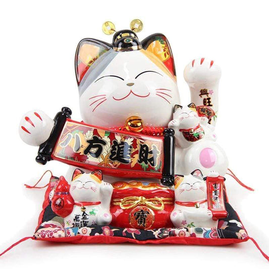 Grande Tirelire Chat Japonais | Collection Féline