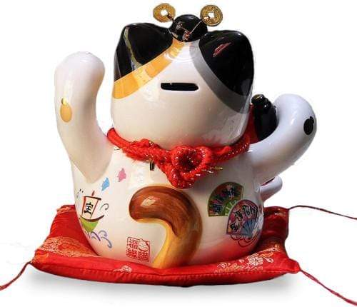 Grande Tirelire Chat Japonais | Collection Féline