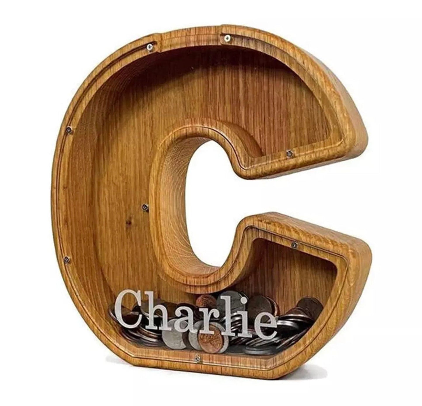 Tirelire Personnalisée en Bois | Collection Personnalisée