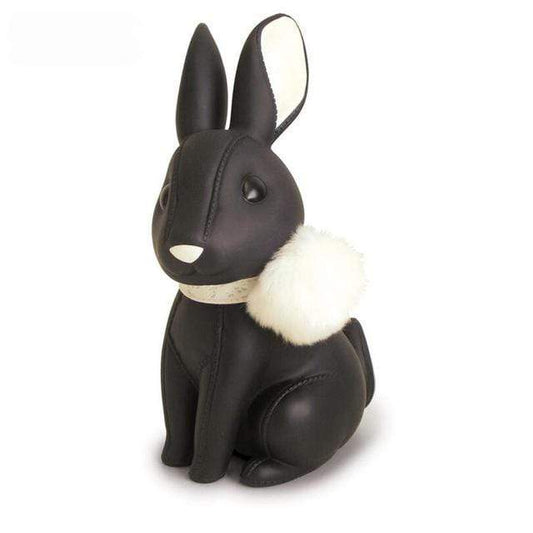 Tirelire Lapin Noir | Animaux de la Forêt