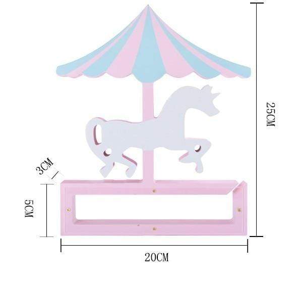 Tirelire Licorne Manège Magique | Collection Fantastique