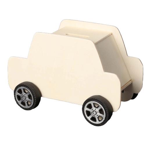 Tirelire Voiture en Bois | Véhicules de Collection