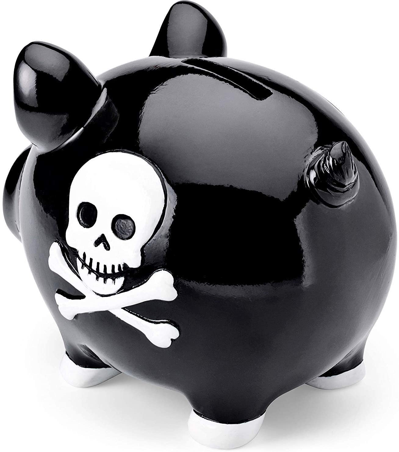 Tirelire Cochon Noir | Animaux de la Ferme