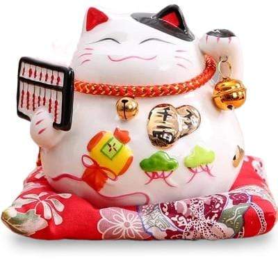Tirelire Chat Chinois | Porte-Bonheur | Collection Fortuna.