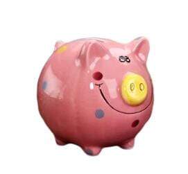 Tirelire Cochon Jaune | Collection Animaux de la Ferme