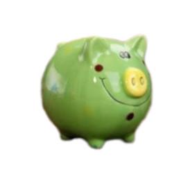 Tirelire Cochon Jaune | Collection Animaux de la Ferme