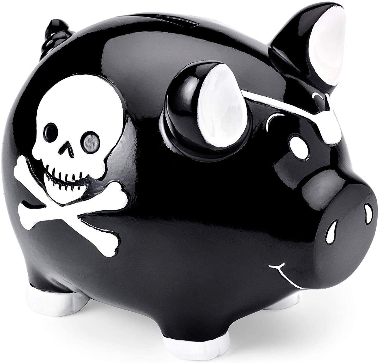 Tirelire Cochon Noir | Animaux de la Ferme