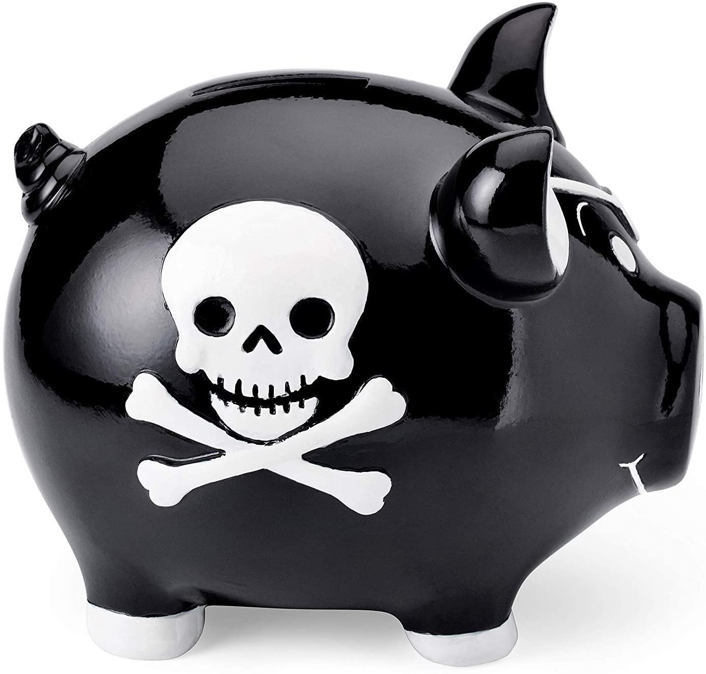 Tirelire Cochon Noir | Animaux de la Ferme