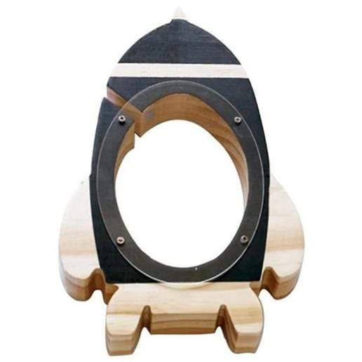 Tirelire Fusée Bois | Collection Spatial