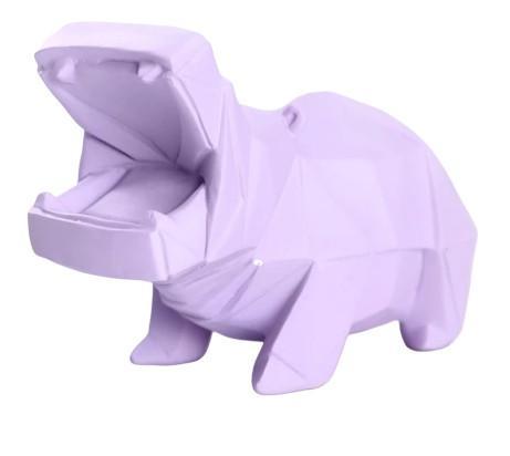 Tirelire Hippopotame Origami | Animaux de la Savane