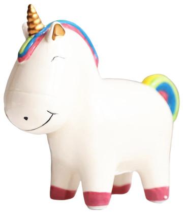 Tirelire Licorne céramique | Animaux Fantastiques