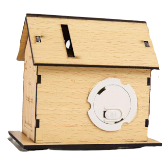 Tirelire Maison Bois | Collection Nature