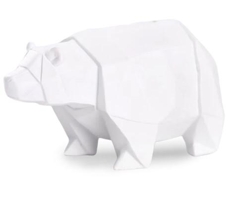 Tirelire Ours Origami | Animaux de la Forêt