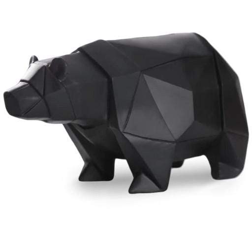 Tirelire Ours Origami | Animaux de la Forêt