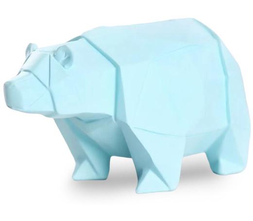 Tirelire Ours Origami | Animaux de la Forêt