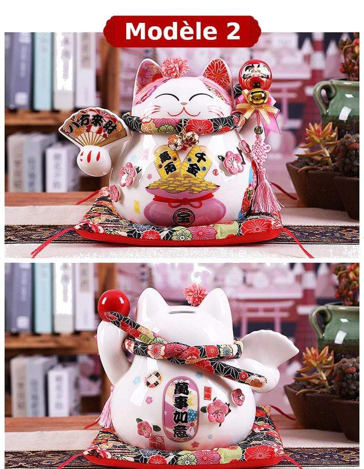 Tirelire Maneki Neko | Porte-Bonheur