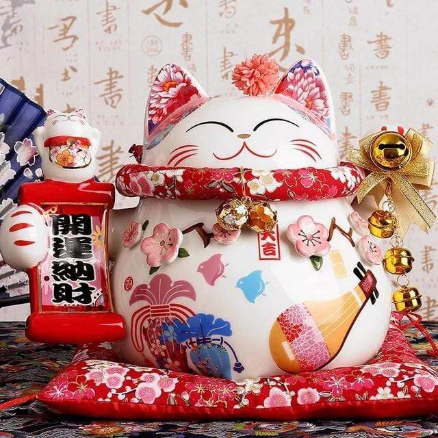 Tirelire Maneki Neko | Porte-Bonheur