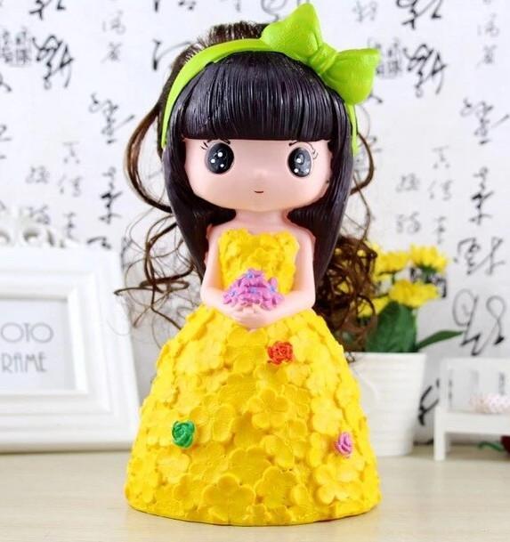 Tirelire Fille Princesse | Collection Royale