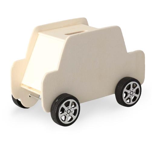 Tirelire Voiture en Bois | Véhicules de Collection